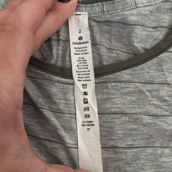Lululemon Tee - Picture 2 of 3